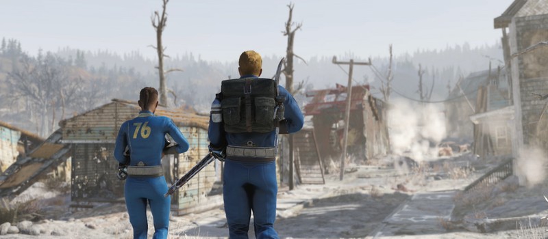 Пользователь создал в Fallout 76  ловушку, которая запускает трупы игроков из катапульты