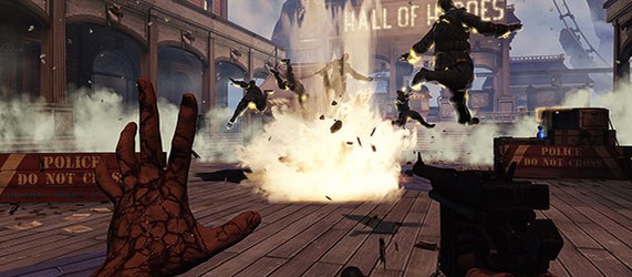 Геймплейное видео BioShock Infinite – Сражения + Тема Элизабет