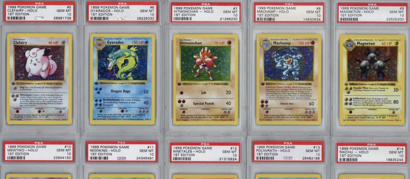 Набор карт Pokemon продали за 107 тысяч долларов