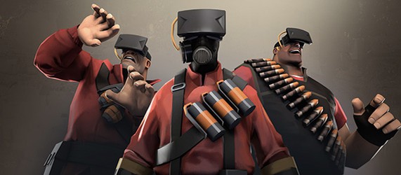 Техника безопасности Oculus Rift в Team Fortress 2