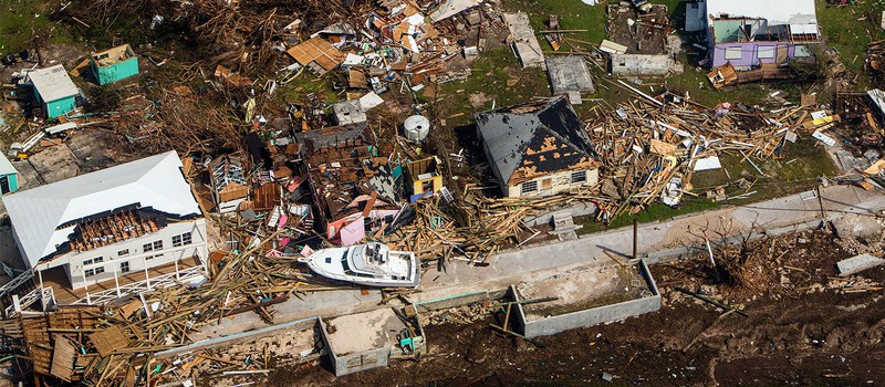 Взгляните на разрушения оставшиеся от урагана Дориан на Багамских островах