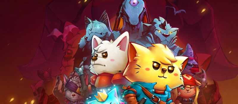 Коты-герои сказочного мира в геймплее Cat Quest 2