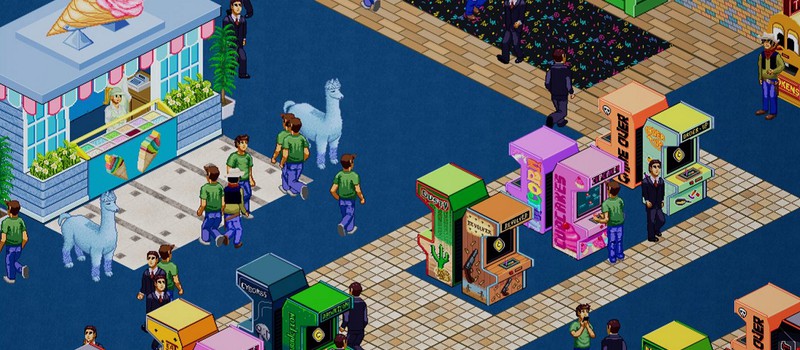 Управление центром развлечений в трейлере Arcade Tycoon