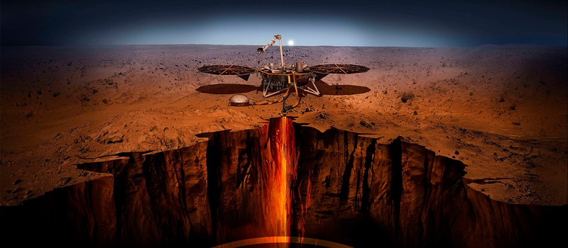 NASA поделилась звуками, записанными марсианским сейсмометром