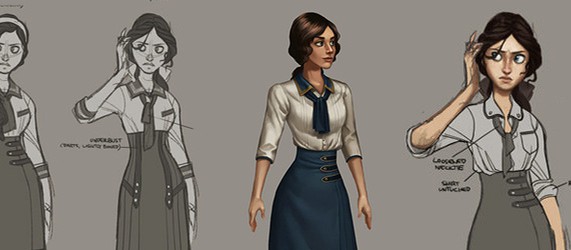 BioShock Infinite: создавая юбку Элизабет и костюм Розалинд
