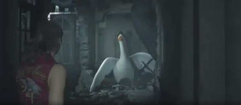 Гусь из Untitled Goose Game заменит Тирана в ремейке Resident Evil 2