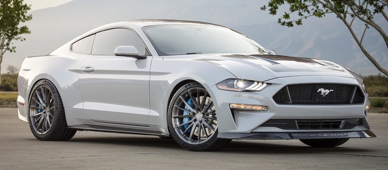 Ford показал электромаслкар Mustang Lithium с механической коробкой передач