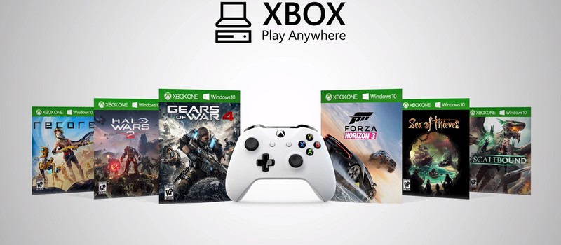 Play Anywhere будет объединять Xbox One, PC и следующее поколение Xbox