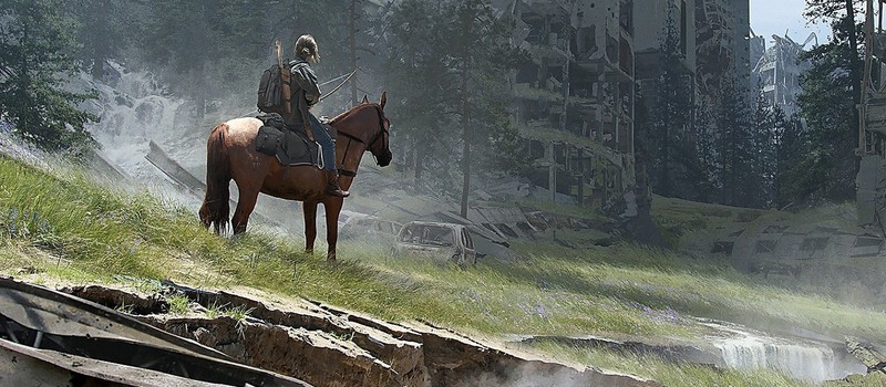 Элли с луком, собакой и конем — новые концепты The Last of Us Part 2