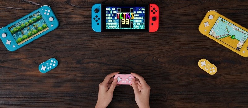 8BitDo открыла предзаказы на миниатюрный контроллер для Nintendo Switch