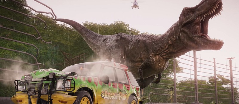 Релизный трейлер дополнения Return to Jurassic Park для Jurassic World Evolution