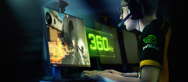 CES 2020: Nvidia покажет монитор для киберспорта с G-sync и 360 Гц
