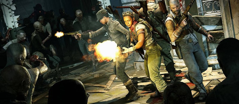 Уничтожение сотен зомби в геймплее Zombie Army 4: Dead War