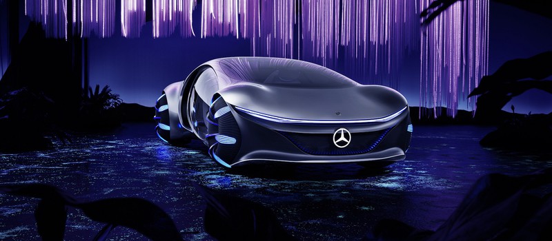 CES 2020: Mercedes-Benz показала концепт-кар в стиле "Аватар"