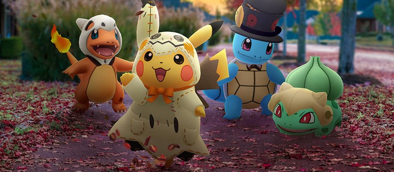 Pokemon Go заработала за год почти $900 миллионов