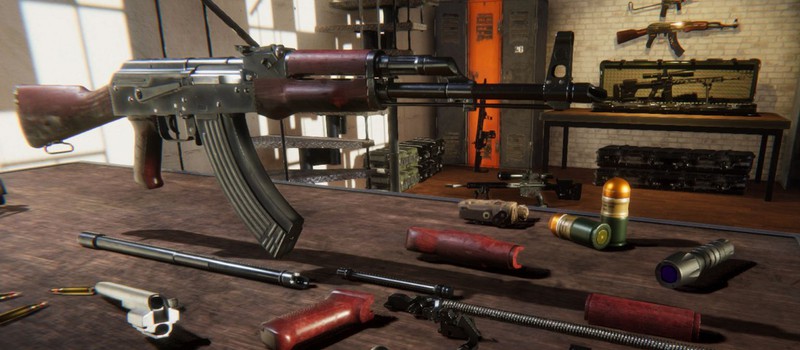 Ремонт, настройка и покраска оружия в трейлере Gunsmith Simulator