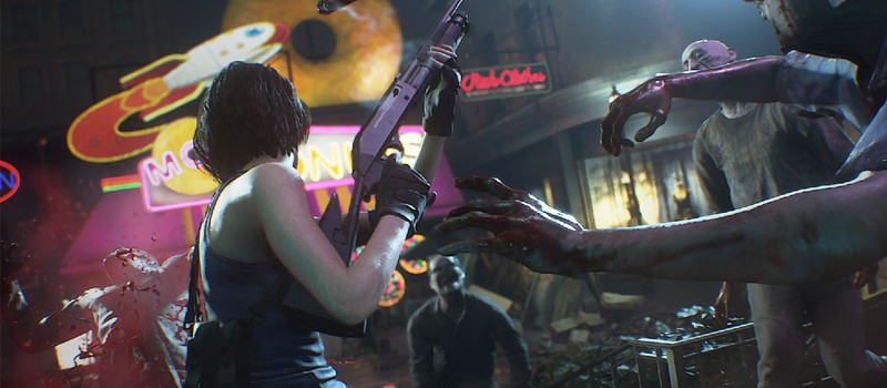 Введение в зомби-апокалипсис Раккун-сити в ознакомительном ролике Resident Evil 3