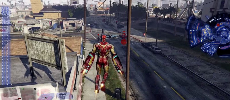 В GTA 5 добавили функциональный костюм Железного человека из "Мстители: Финал"