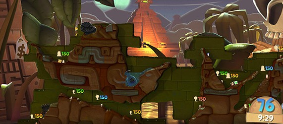 Первые скриншоты и детали Worms Clan Wars