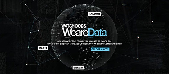 Ubisoft запустила экспериментальный гипер-связанный сайт WeareData для Watch Dogs