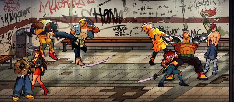 Драки, пиксельные персонажи и ретро-саундтрек в новом геймплее Streets of Rage 4