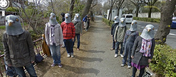Как Японцы троллят Google Street View