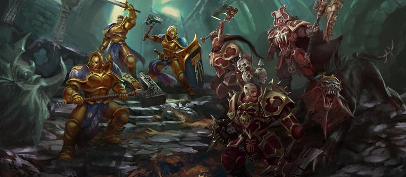 Грозорожденные, хаос, орки и нежить сражаются друг с другом в релизном трейлере Warhammer Underworlds: Online