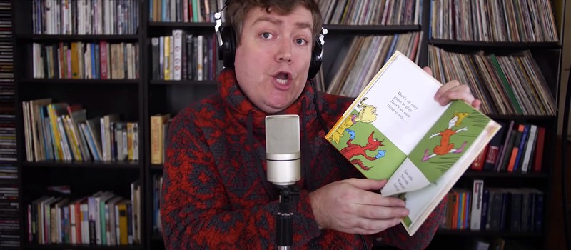 Американский режиссер читает детские сказки под легендарный рэп и это замечательно