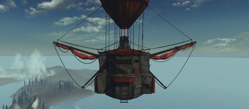 Игрок Fallout 4 потратил более 100 часов на создание летающего бункера