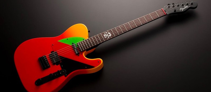 Fender выпустит специальную электрогитару в стиле аниме "Евангелион"