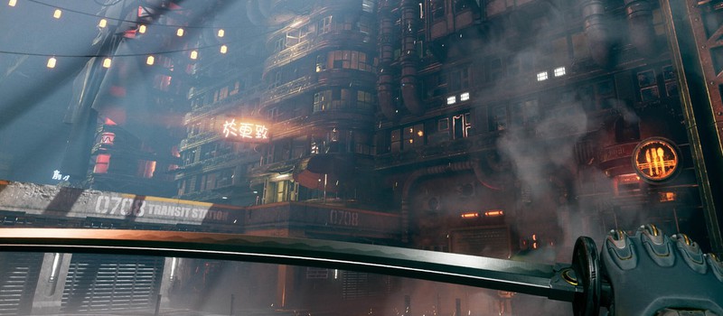 Опубликованы скриншоты Ghostrunner с трассировкой лучей