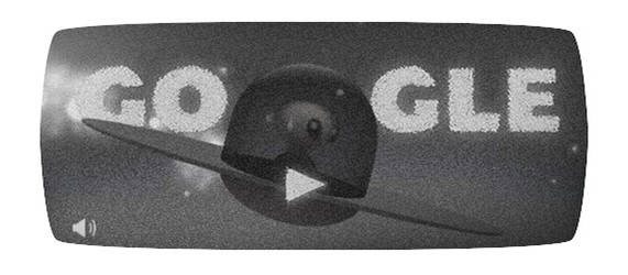 Новый дудл от google в честь 66 годовщины Розуэлльского инцидента