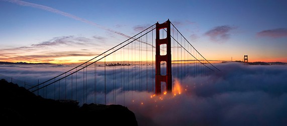 Туманы Сан-Франциско: 2 года съемок на 5 минут видео