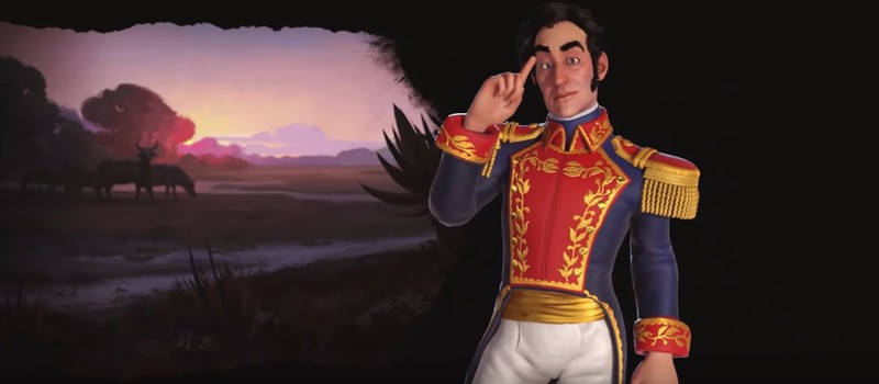 Президент Великой Колумбии в трейлере нового DLC для Civilization 6
