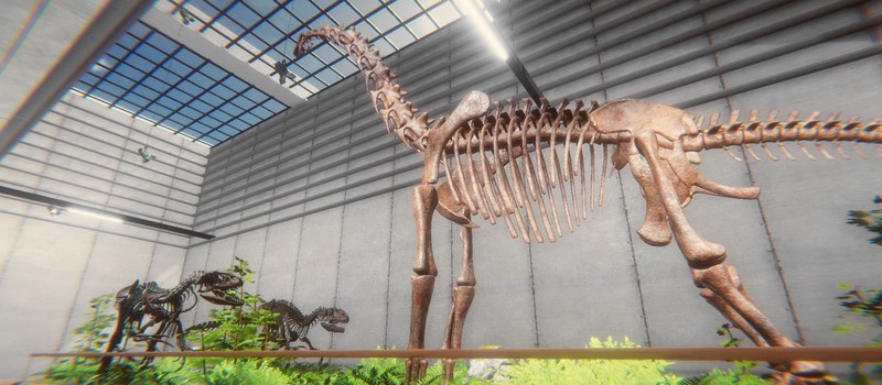 Воссоздание скелетов динозавров в первом трейлере симулятора палеонтолога Dinosaur Fossil Hunter