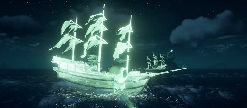 Разработчики Sea of Thieves анонсировали апдейт Haunted Shores с кораблями-призраками