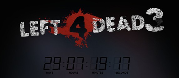 Анонс Left 4 Dead 3 через 30 дней?