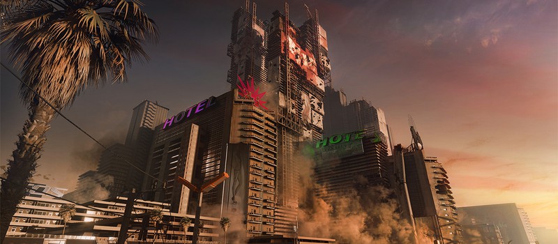 В некоторых моментах Cyberpunk 2077 игроки смогут взбираться на небоскребы