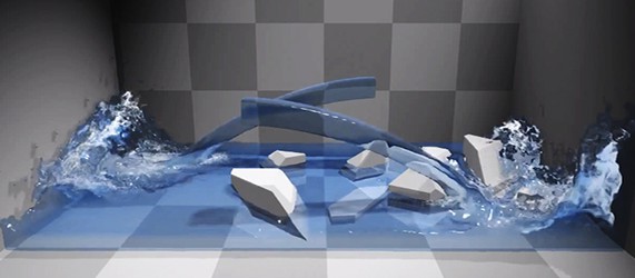 Виртуальная вода: новые демки симуляций жидкости