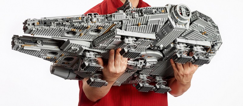 Эту сборку LEGO "Сокол тысячелетия" снимали в течение 5 недель