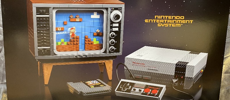 Утечка: LEGO выпустит набор с NES и старым телевизором