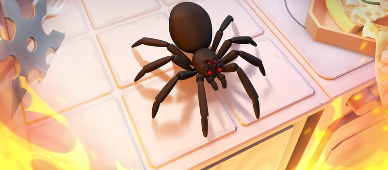Огнемет, сюрикэны и сковорода в новом трейлере симулятора уничтожения пауков Kill It With Fire