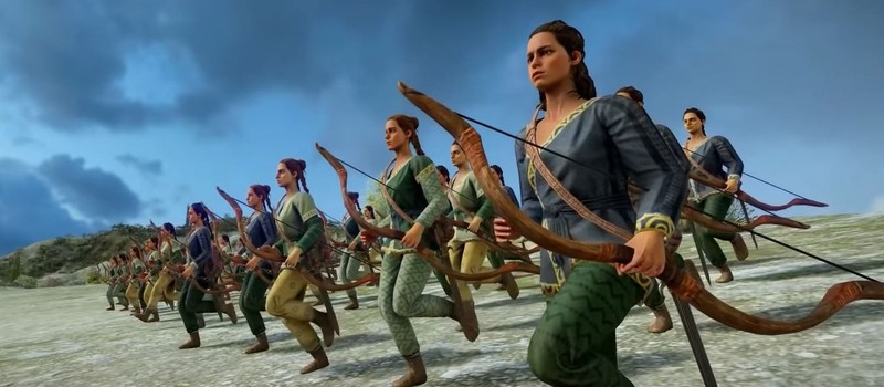 Ипполита и амазонки в новом геймплее Total War Saga: Troy
