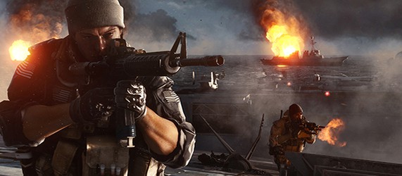 Мультиплеерный геймплей Battlefield 4 от третьего лица и с ультра графикой