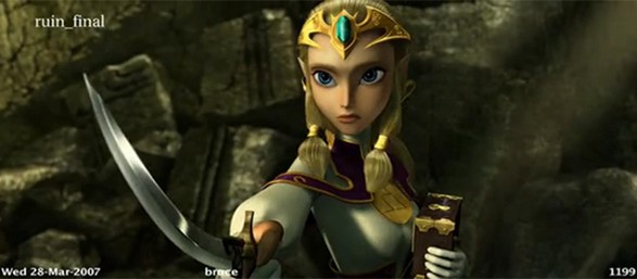 Отрывок из CGI-фильма Zelda, который так и не сняли