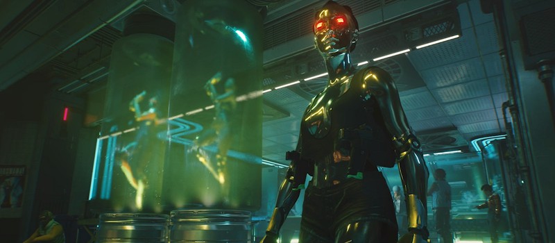 Рынок в Кабуки и аугментированная девушка на новых скриншотах  Cyberpunk 2077