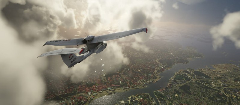 Размер загрузочного файла Microsoft Flight Simulator составит 127 гигабайт