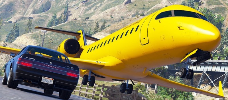 Этот мод позволяет управлять самолетами в GTA 5 с помощью Kinect