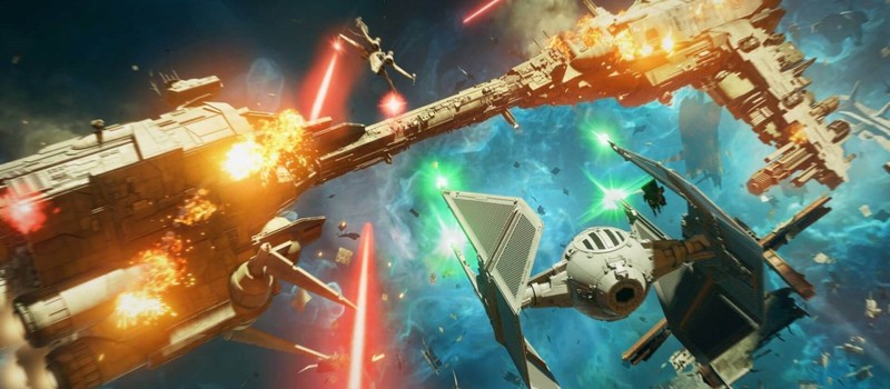 Кокпит, крейсер и сражения на новых скриншотах Star Wars: Squadrons