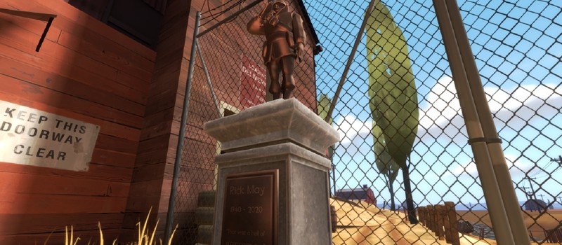 В Team Fortress 2 навсегда оставили памятник актеру озвучки Солдата